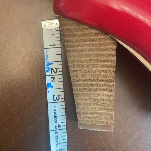 NEW - Shoe Diva, size 38, Red Heels - Picture 8 of 9